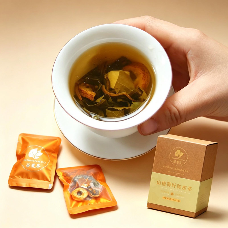 Hawthorn Lotus Leaf Tangerine Peel Tea - Start of Summer Edition