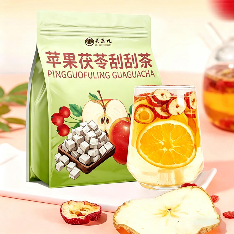 Apple & Poria Cocos Seasonal Tea — Grain Buds