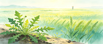 Bitter Greens, Bright Fields