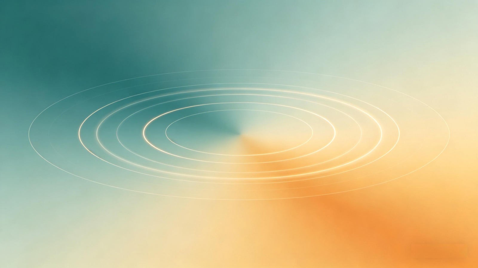 Gentle year wheel of light&mdash;24 solar terms guide, abstract horizon, Northern Hemisphere.