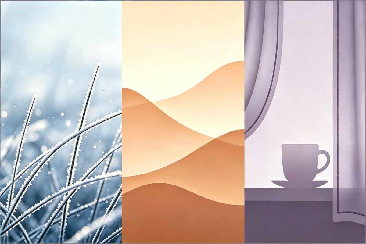 Three boundaries&mdash;doorway, paycheck, bedtime&mdash;abstract soft panels.